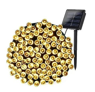 LUCES GUIRNALDA SOLAR 200 LED RGB 20 METROS - 2