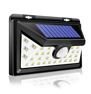 FOCO SOLAR 30 LED EXTERIOR CON SENSOR DE MOVIMIENTO - 1