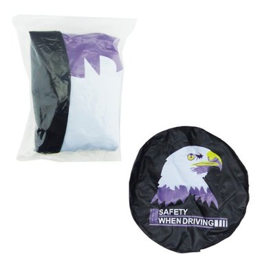 CUBRE RUEDA NEUMATICO ARO 15 PULG, ECO CUERO 1 PCS - 2