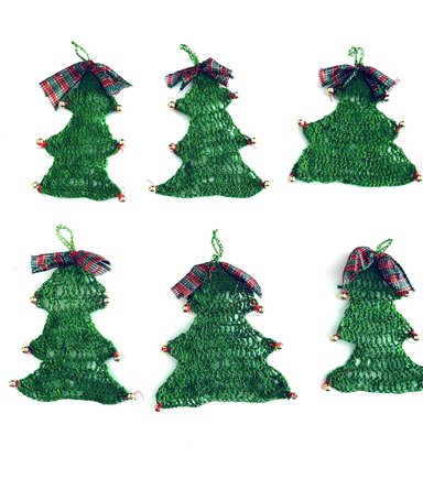 ADORNO NAVIDAD HECHO A MANO - 1