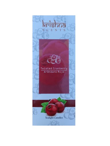 VELA AROMÁTICA TEALIGHT CAJA 10 UNIDADES AROMA ARANDANO ROJO - 2