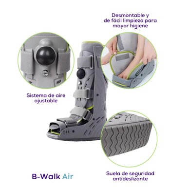 BOTA WALKER NEUMATICA B-WALK AIR LARGA - 6