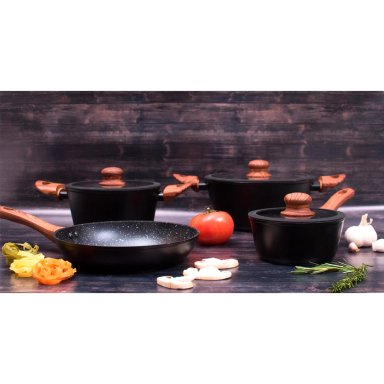 BATERÍA DE COCINA KEEP GRANITE LINE 7 PIEZAS - 7