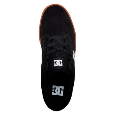 ZAPATILLAS HOMBRE DC SHOES URBANAS NEGRO CRISIS 2 M CUERO - 4