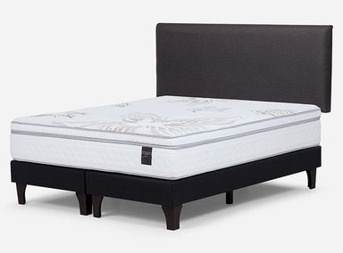 JUEGO DE DORMITORIO ROSEN CAMA EUROPEA ART 4 KING + RESPALDO CONNOR - 2