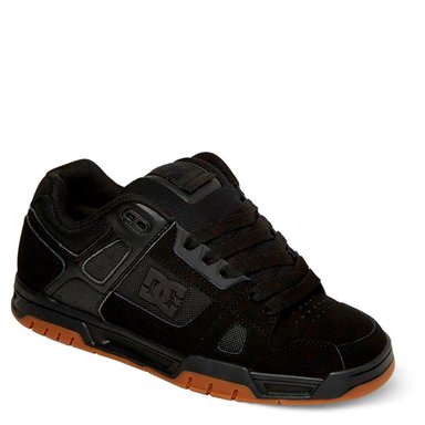 ZAPATILLAS HOMBRE DC SHOES URBANAS NEGRO STAG CUERO - 2