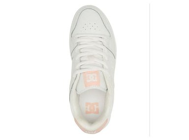 ZAPATILLAS MUJER DC SHOES URBANAS BLANCO MANTECA 4 CUERO - 4