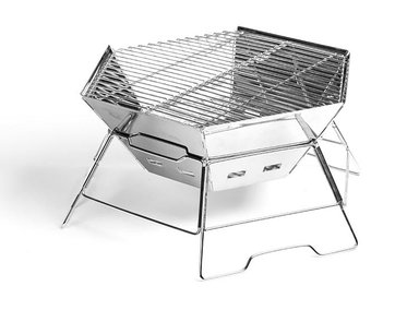 PARRILLA PORTÁTIL DOITE HEXA GRILL ACERO - 1