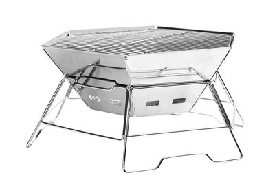 PARRILLA PORTÁTIL DOITE HEXA GRILL ACERO - 2