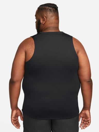 POLERA HOMBRE NIKE DV9321 NEGRO SIN MANGAS DRIFIT MILER - 3