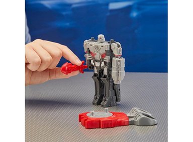 FIGURA DE ACCIÓN TRANSFORMERS ONE ROBOT BATTLERS OPTIMUS PRIME (ORIEN PAX) Y MEGATRON (D-16) - 11