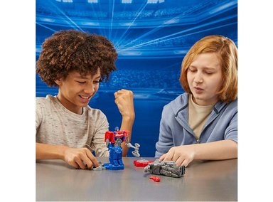 FIGURA DE ACCIÓN TRANSFORMERS ONE ROBOT BATTLERS OPTIMUS PRIME (ORIEN PAX) Y MEGATRON (D-16) - 6