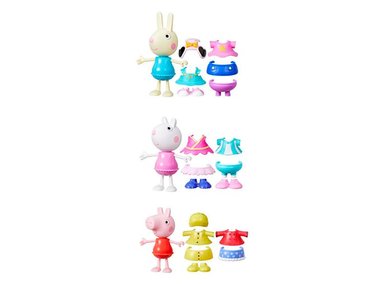 MUÑECA PEPPA PIG Y SUS AMIGOS CON ESTILOS DIVERTIDOS - 1