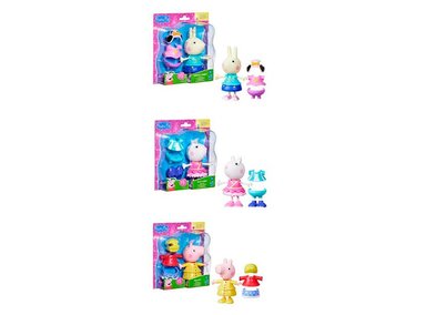 MUÑECA PEPPA PIG Y SUS AMIGOS CON ESTILOS DIVERTIDOS - 2