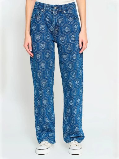 JEANS ALGODÓN STRAIGHT MUJER PEPE JEANS JACQUARD - 3