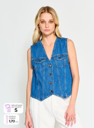 BLUSA ALGODÓN MUJER PEPE JEANS MAEVE - 1