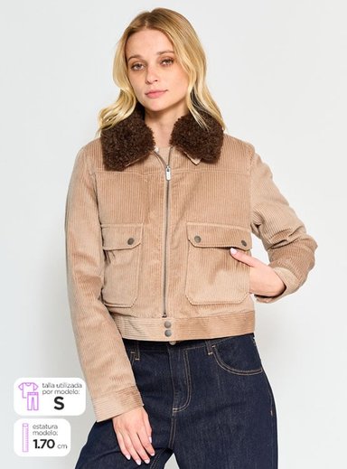 CHAQUETA ALGODÓN MUJER PEPE JEANS CANDANCE - 1