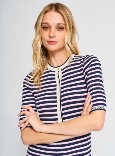 VESTIDO ALGODÓN MUJER PEPE JEANS BLANCO INÉS - 4