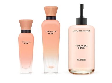 SET PERFUME ADOLFO DOMINGUEZ TERRACOTA MUSK EAU DE PARFUM 120ML + LOCIÓN CORPORAL 75ML + 10ML - 3