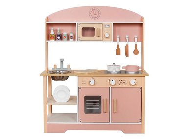 COCINA MONTESSORI ROSA + ACCESORIOS - 2