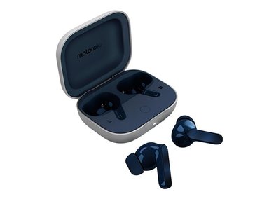AUDÍFONOS MOTOROLA IN EAR MOTO BUDS AZUL BLUETOOTH - 2
