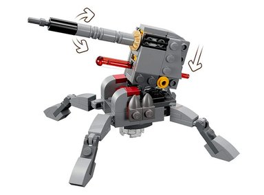 LEGO COMBATE CLON TROOPERS DE LA 75345 - 4