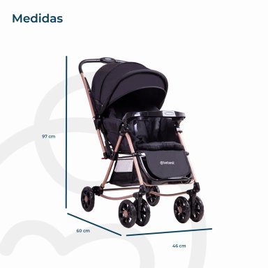 COCHE BALANCIN B50SX DORADO BEBESIT - 5