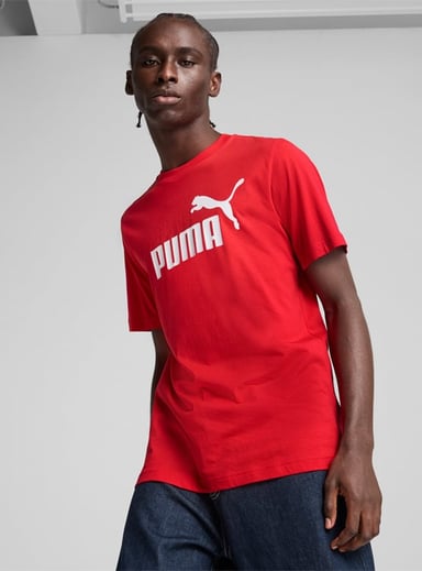 POLERA ALGODÓN MANGA CORTA HOMBRE PUMA ESSENTIALS NO. 1 - 1