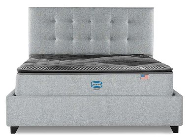 CAMA EUROPEA SIMMONS SUNSET 2PL B/D + RESPALDO TIGNES - 1