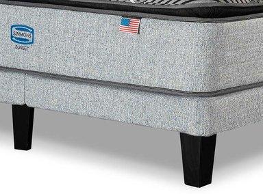 CAMA EUROPEA SIMMONS SUNSET 2PL B/D + RESPALDO TIBET - 6