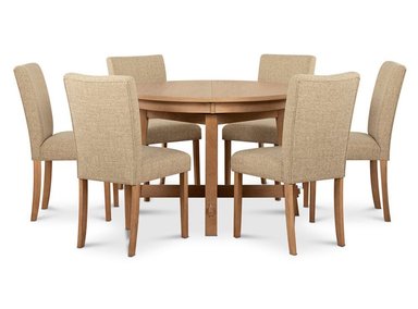JUEGO DE COMEDOR CIC PRESTON EXTENSIBLE 6S - 1