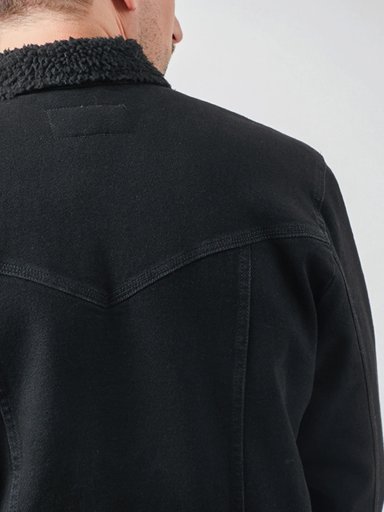 CHAQUETA HOMBRE WRANGLER CON CUELLO FORRADO - 3