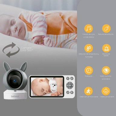 MONITOR CAMARA 360 SMARTGUARD HF3.0 WIFI1080P RUIDO+SOPORTE - 4