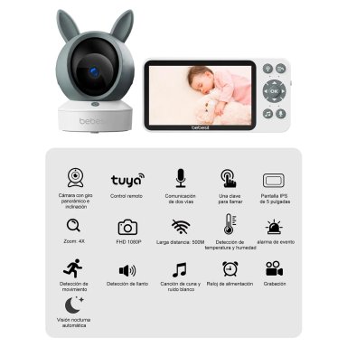 MONITOR CAMARA 360 SMARTGUARD HF3.0 WIFI1080P RUIDO+SOPORTE - 5