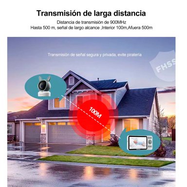 MONITOR CAMARA 360 SMARTGUARD HF3.0 WIFI1080P RUIDO+SOPORTE - 7