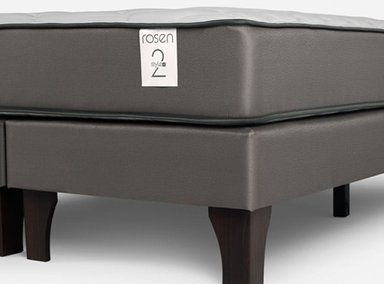CAMA EUROPEA ROSEN NEW STYLE 2 PLUS KING B/D + RESPALDO LUCIO GRIS - 5