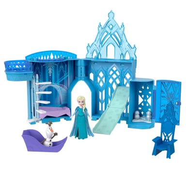 MUÑECA DISNEY PRINCESAS CASA DE S CASTILLO DE ELSA APILABLE - 1