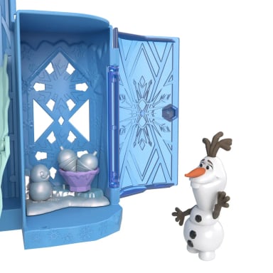 MUÑECA DISNEY PRINCESAS CASA DE S CASTILLO DE ELSA APILABLE - 6