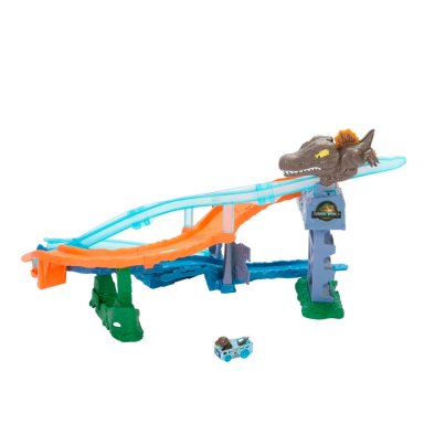 HOT WHEELS RACERVERSE PISTA DE JUGUETE JURASSIC WORLD - 1