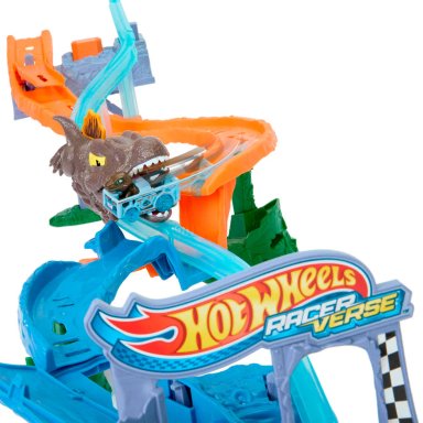 HOT WHEELS RACERVERSE PISTA DE JUGUETE JURASSIC WORLD - 2