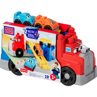 MEGA BLOKS JUGUETE CONSTRUCCIÓN GRÚA ¡CONSTRUYE Y COMPITE! - 2