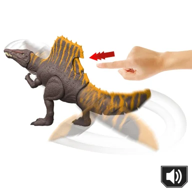 FIGURA DE ACCIÓN JURASSIC WORLD DINOSAURIO DE JUGUETE REBIRTH SPINOSAURUS - 3