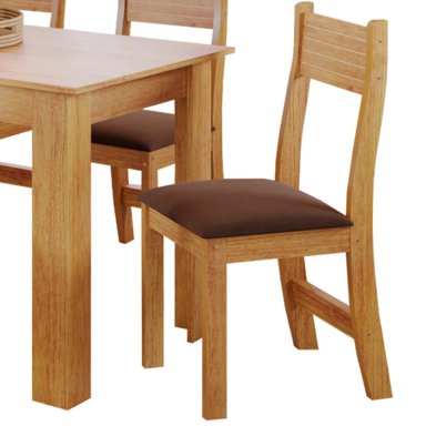 JUEGO COMEDOR ALTAVISION CAFÉ VIOLETA 6 SILLAS - 2