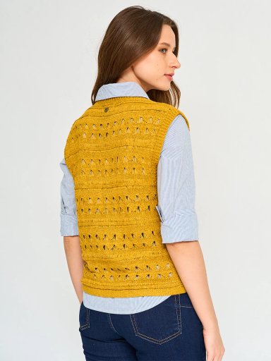 SWEATER MUJER REGATTA SIN MANGAS CALADO - 2