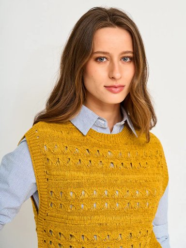 SWEATER MUJER REGATTA SIN MANGAS CALADO - 3