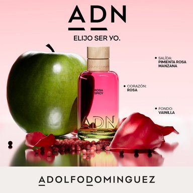 PERFUME ADOLFO DOMÍNGUEZ ADN ROSA SPICY EDP 100 ML - 4