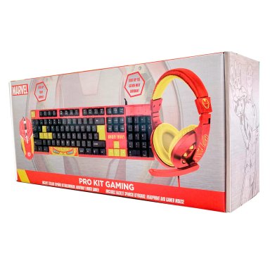KIT GAMER DISNEY IRON MAN WINDOWS 3 EN 1 - 5