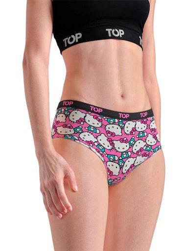 PACK 3 CALZONES PANTALETAS ALGODÓN MUJER TOP MULTICOLOR M206HKP3C1 - 2
