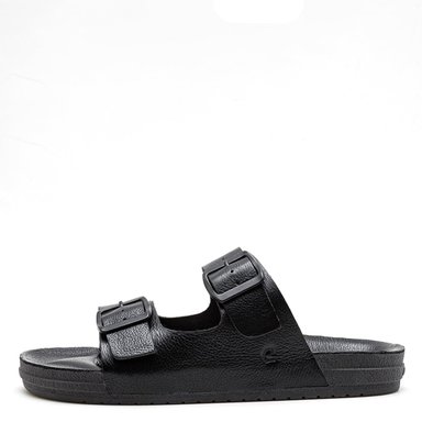 SANDALIA HOMBRE DEMOCRATA NEGRO SANDALIA WEEKEND CUERO - 1