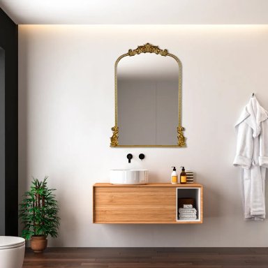 ESPEJO RIPLEY HOME ROMANTICO BORDE DORADO - 2